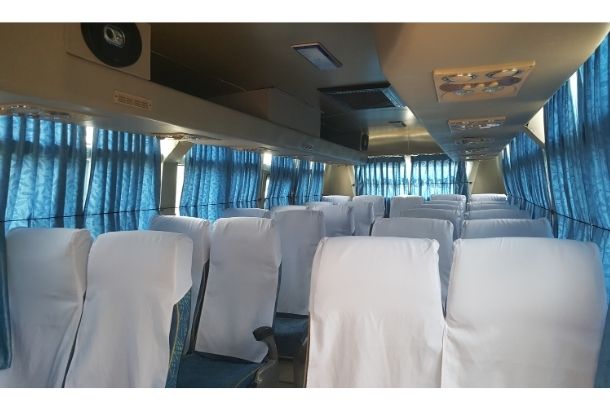 25-seater ,  bus interior 